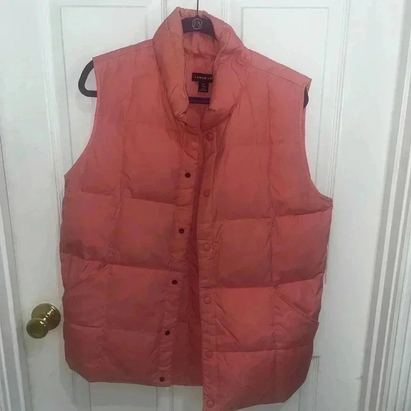 Lands end womens coral vest - Picture 1 of 4